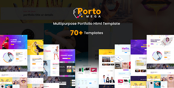 PortoMega - Multipurpose Portfolio Template