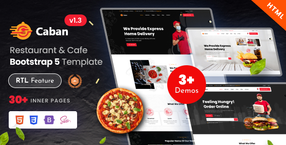 Caban - Restaurant & Cafe Bootstrap 5 Template