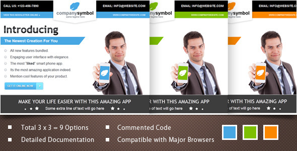 Saptarang Email Newsletter Template