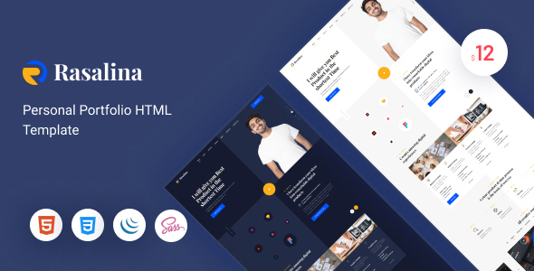 Rasalina  - Personal Portfolio HTML5 Template