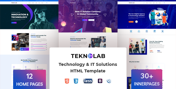Teknolab - Technology & IT Solutions HTML Template