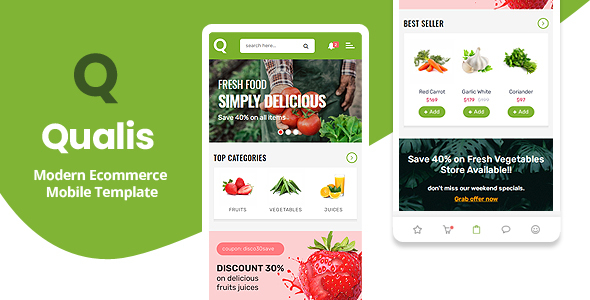 Qualis - Mobile HTML Template