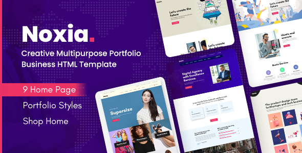 Noxia - Creative Multipurpose HTML Template