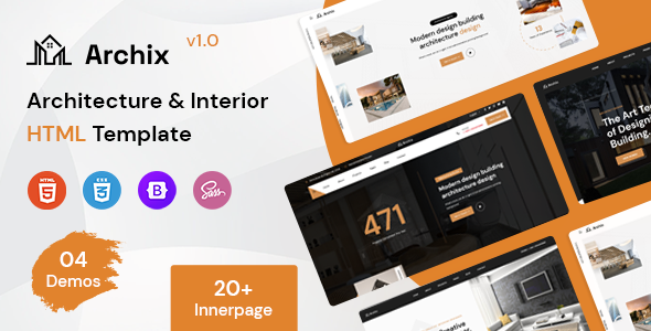 Archix - Architecture & Interior HTML Template