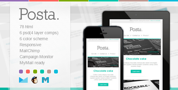 Posta - Responsive E-mail Template
