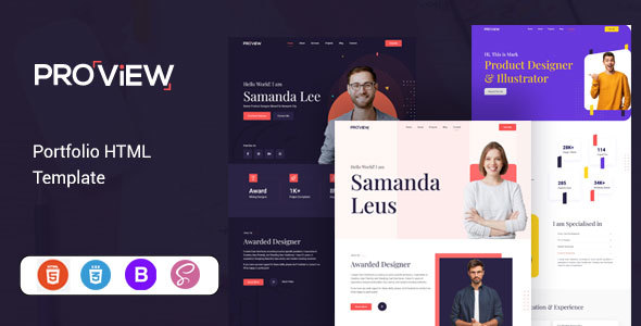 Proview - Creative Portfolio HTML Template