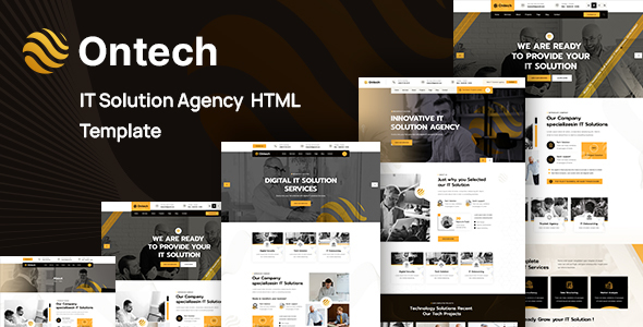 Ontech - IT Solutions & Services HTML Template