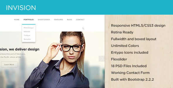 INVISION Corporate HTML Template