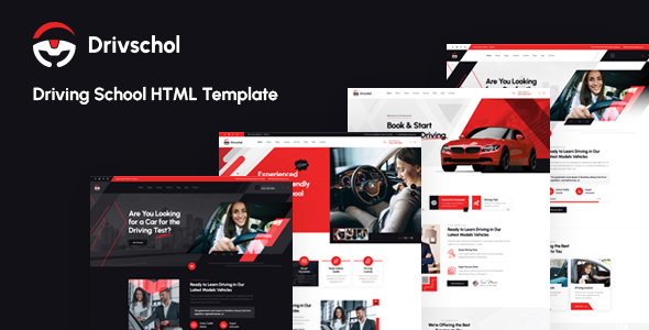 Drivschol - Driving School HTML Template