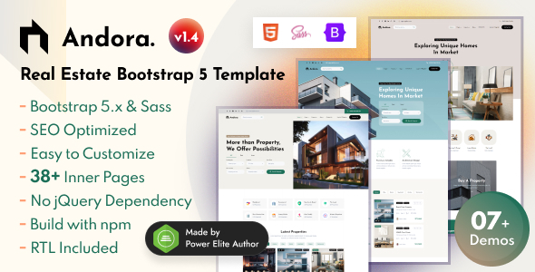 Andora - Real Estate HTML Template