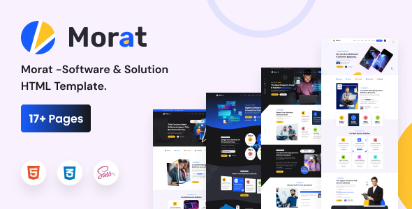 Morat - Software & Solution HTML5 Template