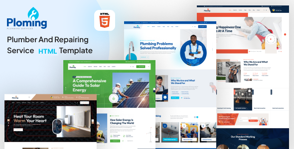 Ploming - Plumber & Handyman HTML Template