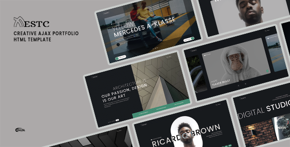 Mestc - Creative Ajax Portfolio HTML Template