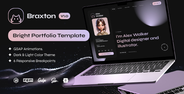 Braxton - Personal Portfolio & Resume HTML Template