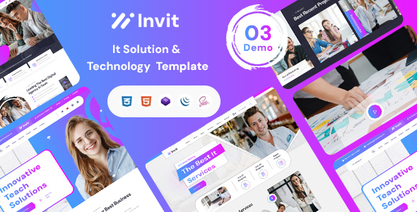 Invit- IT Solutions & Technology html  tamplate