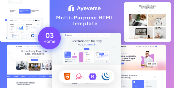 Ayeverse - Multi-Purpose HTML Template