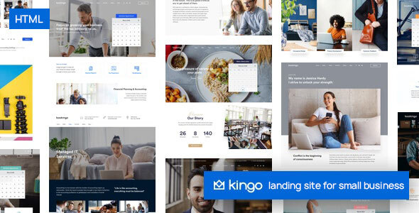 Kingo - Template for Small Businesses