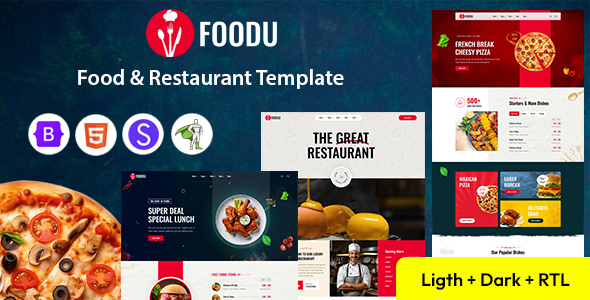 Foodu - Food & Restaurant Template