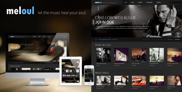 Meloul - Music and Band HTML5 Template