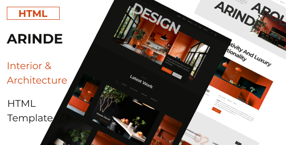 Arinde - Architecture & Interior HTML Template