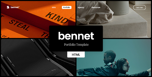 Bennet - Creative Portfolio HTML Template