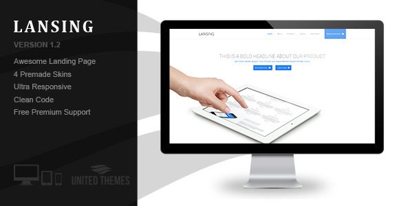 Lansing - App and Landing Page