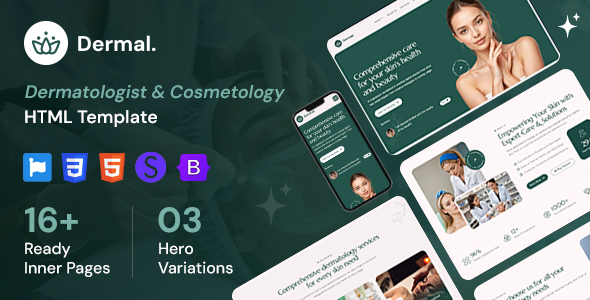 Dermal - Dermatologist & Cosmetology Clinic HTML Template
