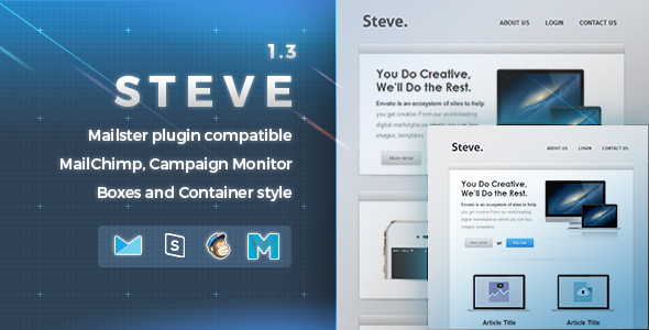 Steve | Responsive Email Template