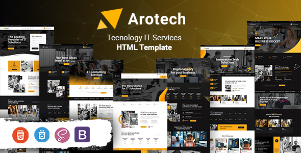 Arotech - Technology IT Services HTML Template