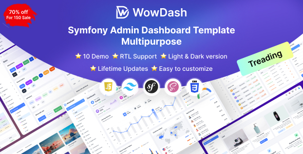 WowDash  Tailwind CSS Multipurpose Admin Dashboard Symfony Template