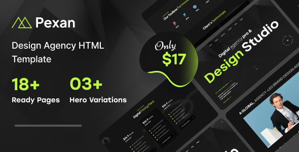 Pexan - Design Agency HTML Template