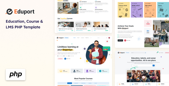 Eduport - PHP LMS, Education and Course Template