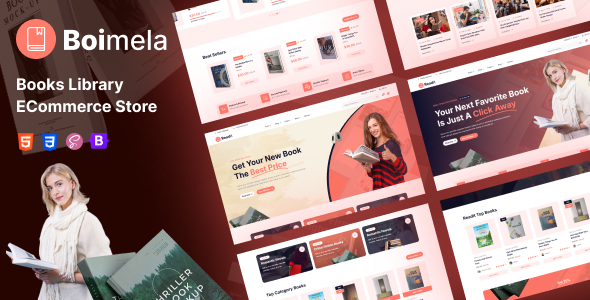 Boimela - Book Store Ecommerce HTML Template