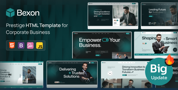 Bexon - Corporate Business HTML Template