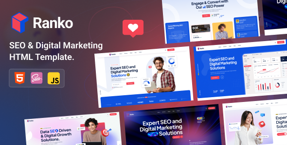 Ranko - SEO & Digital Marketing HTML5 Template