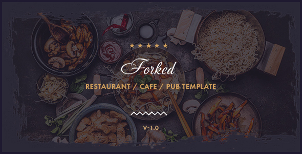 Forked - Restaurant / Cafe / Pub Template