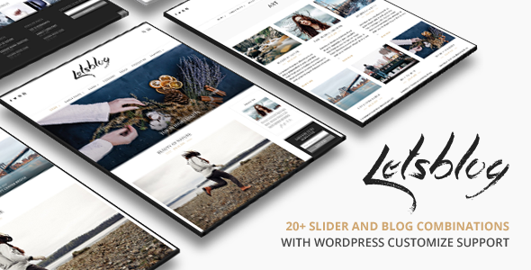 Lets Blog - Multi-Purpose HTML Template