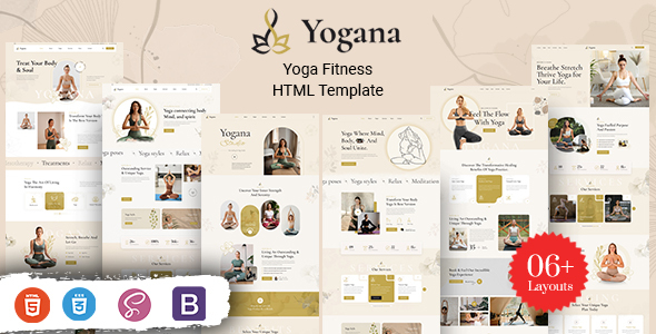 Yogana - Yoga Fitness HTML Template