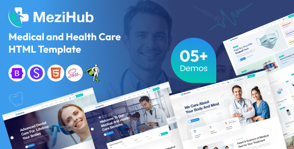 Mezihub – Medical & Health Care HTML Template