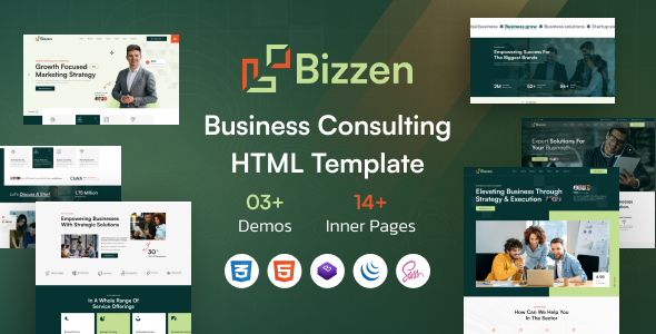 Bizzen - Business Consulting HTML Template