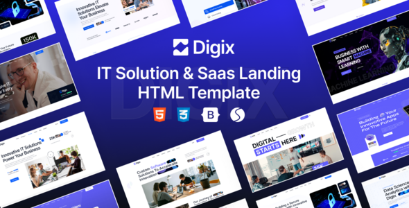 Digix - Business & IT Solutions HTML Template