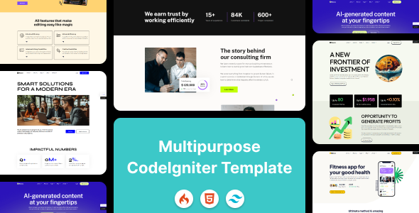 Masco - Saas Software Startup CodeIgniter Template