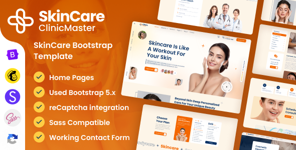 ClinicMaster - SkinCare Bootstrap Template