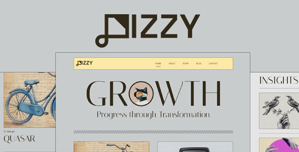 Izzy -Creative HTML Template