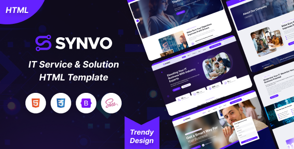 Synvo - IT Service & Solution HTML Template