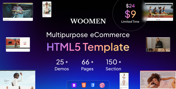 WooMen - Fashion eCommerce HTML Template