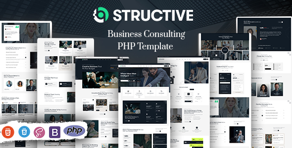 Structive - Business Consulting PHP Template
