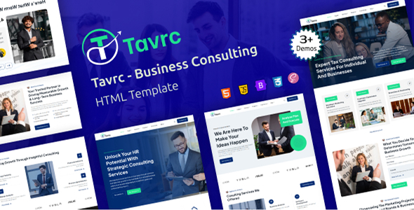 Tavrc - Business Consulting HTML Template