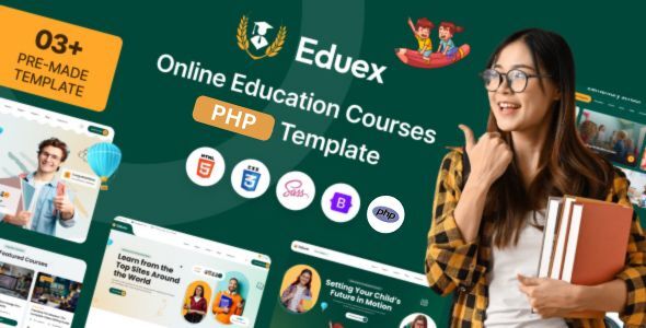Eduex - Education & Kindergarten PHP Template
