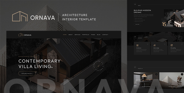 Ornava - Architecture & Interior Template